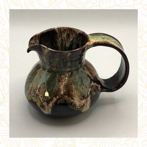 SOLD Pinecroft Canadian Studio Pottery Fundy Redware Creamer